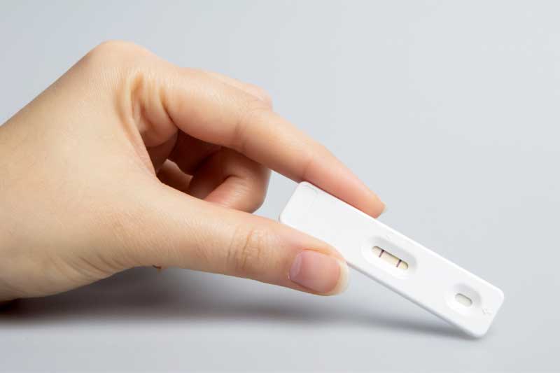 test za trudnoću pločica